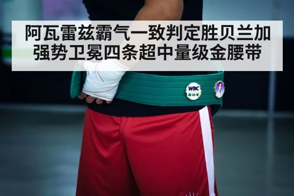 boxing championship belt